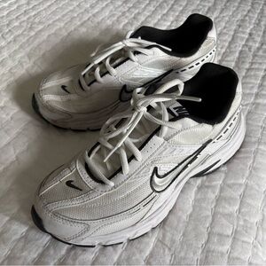 Nike White and Black Athletic Shoes